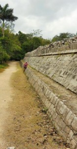 Lisa at Chichen Itza