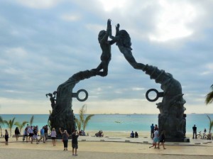 We enjoyed seeing Playa del Carmen