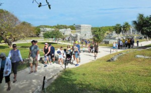 Tulum Ruins very tidy