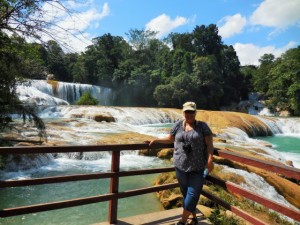 Stunning falls at Agua Azul