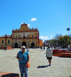 In the main square