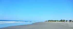 Not many tourists on this beach