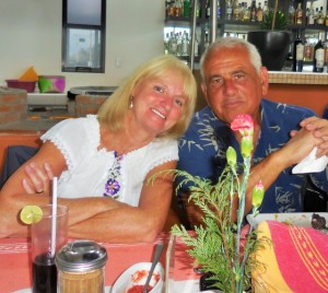 Great dinner just down the street from the Oaxaca Campground