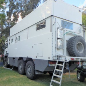Never saw a 2 story RV before