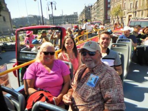 We all enjoyed the TuriBus in Mexico City