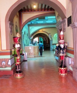 Impressive Hotel Lobby in Queretaro