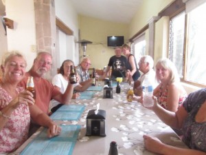 We said goodbye at one last dinner before our Gang split in two