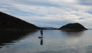 Tim on the SUP